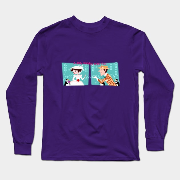 jolly holiday Long Sleeve T-Shirt by richhwalsh